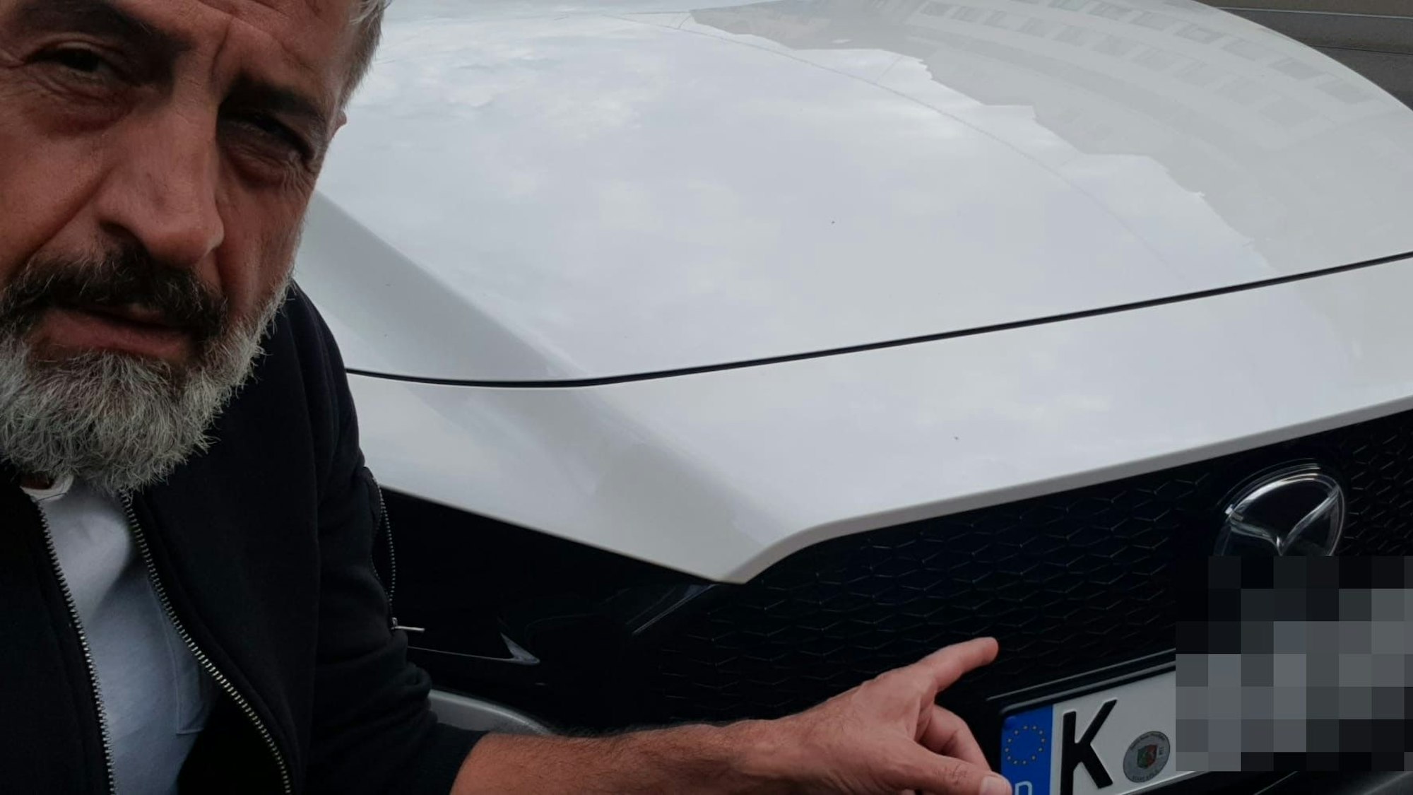 Erdogan Sahin („Point One“) ist einer von monatlich im Schnitt 200 Betroffenen von Kennzeichendiebstahl.