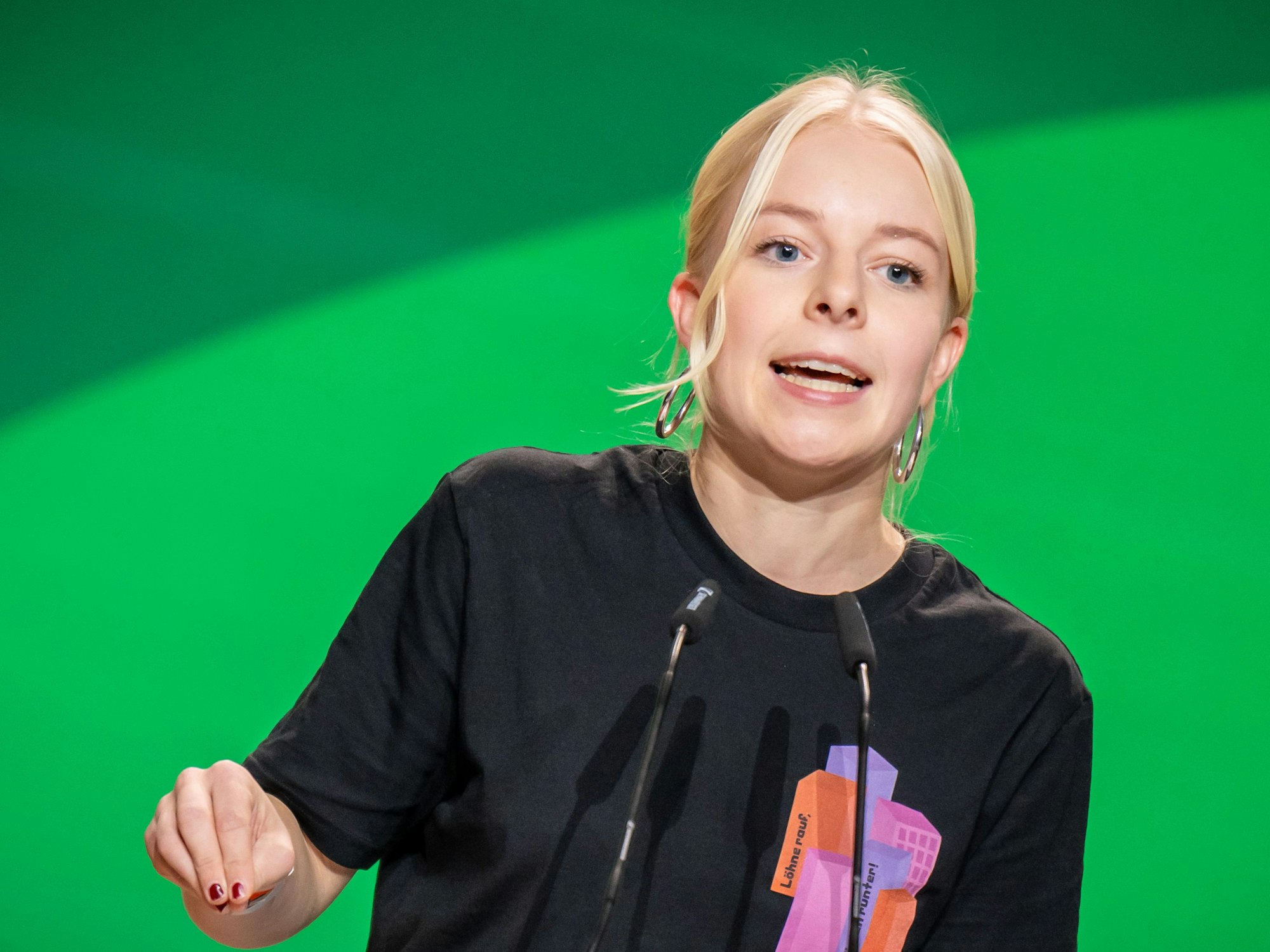 Jette Nietzard, Sprecherin der Grünen Jugend, teilte bei Tiktok mächtig gegen Markus Söder aus.