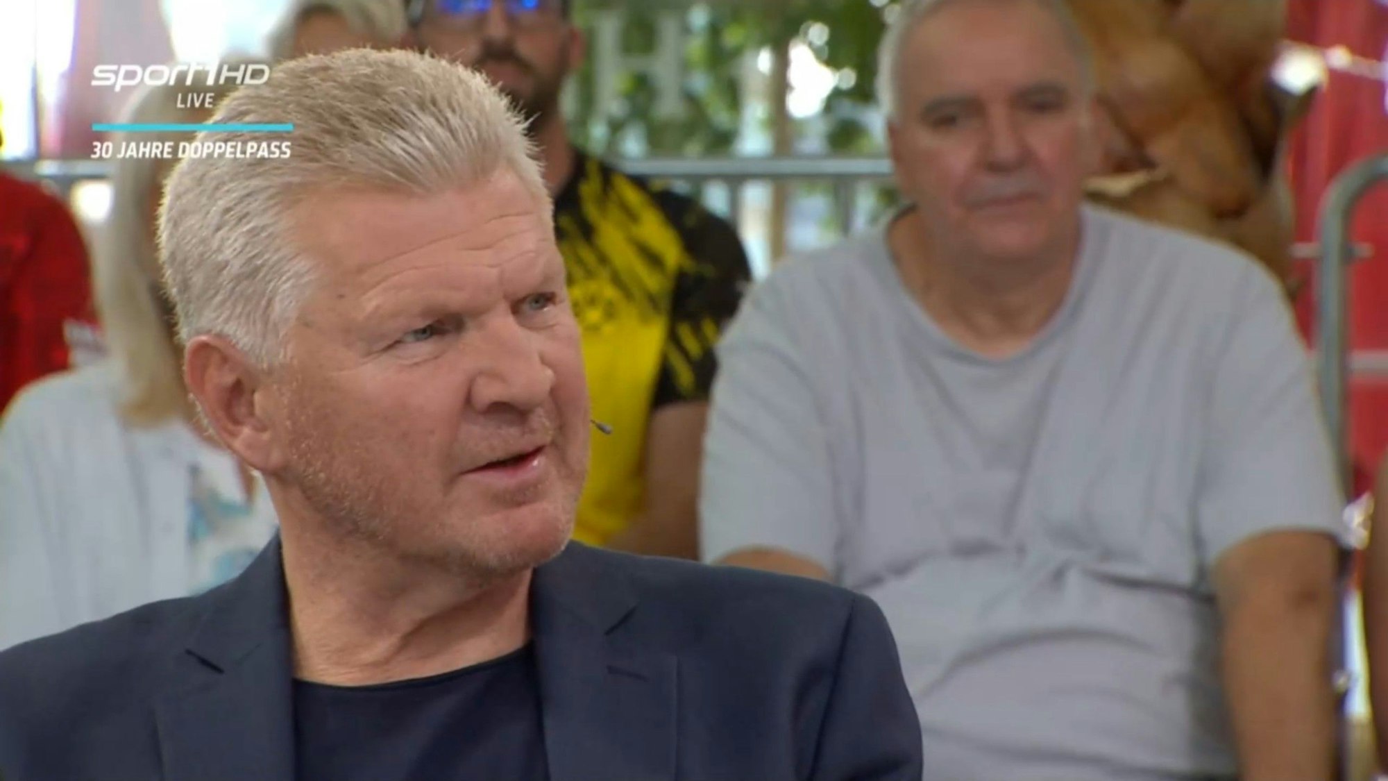 Stefan Effenberg spricht im „Doppelpass“.