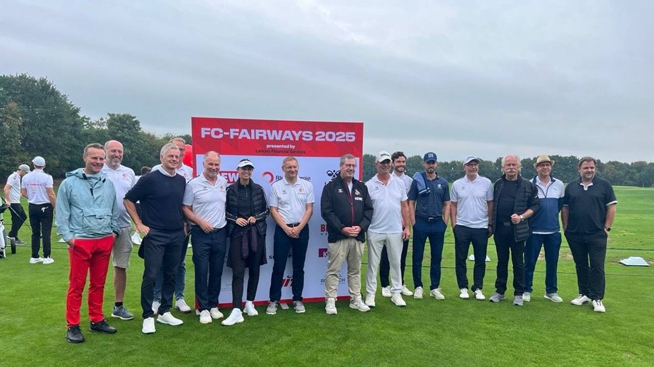 Promis beim Golfturnier für die FC-Stiftung 2025.