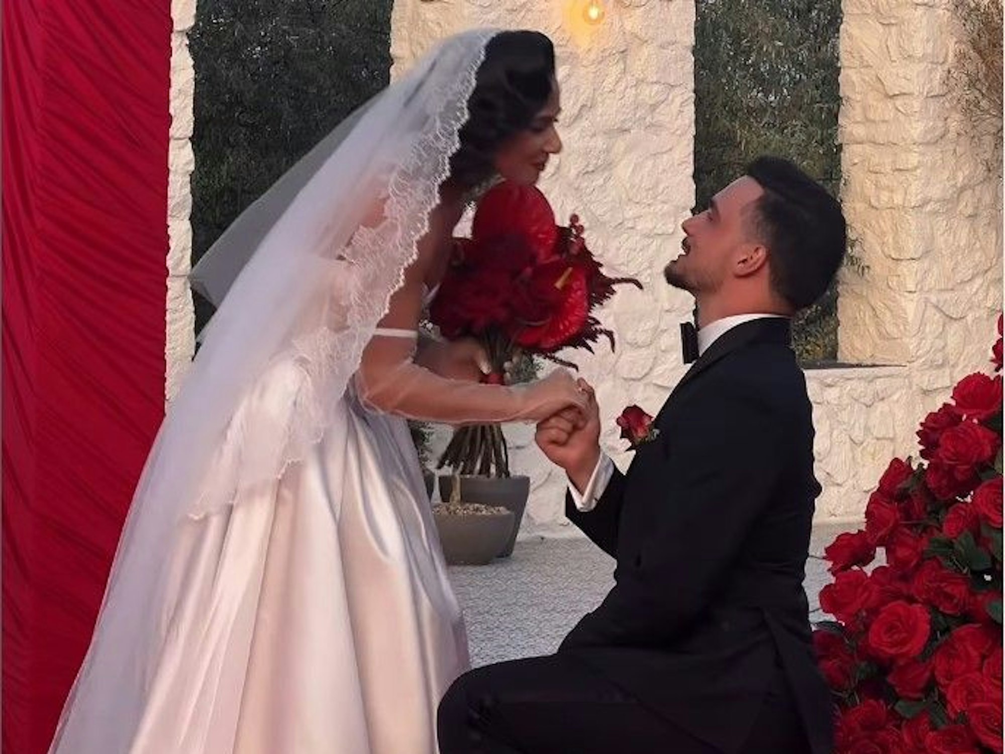 Anastasia und Sergiu Maruster feierten ihre Traumhochzeit.