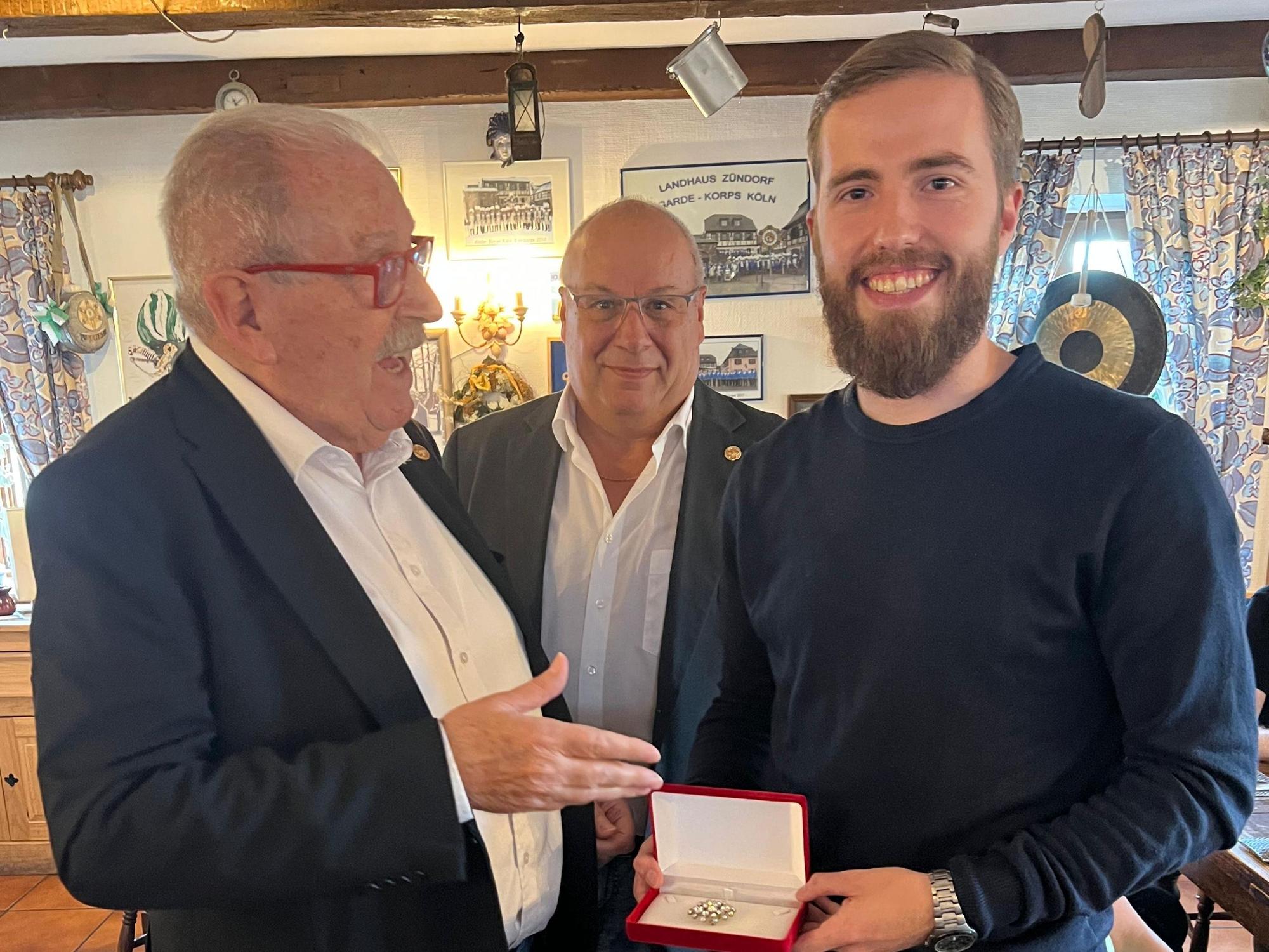 Helmut Kopp und Quentin Kürten von der Narren Gilde.