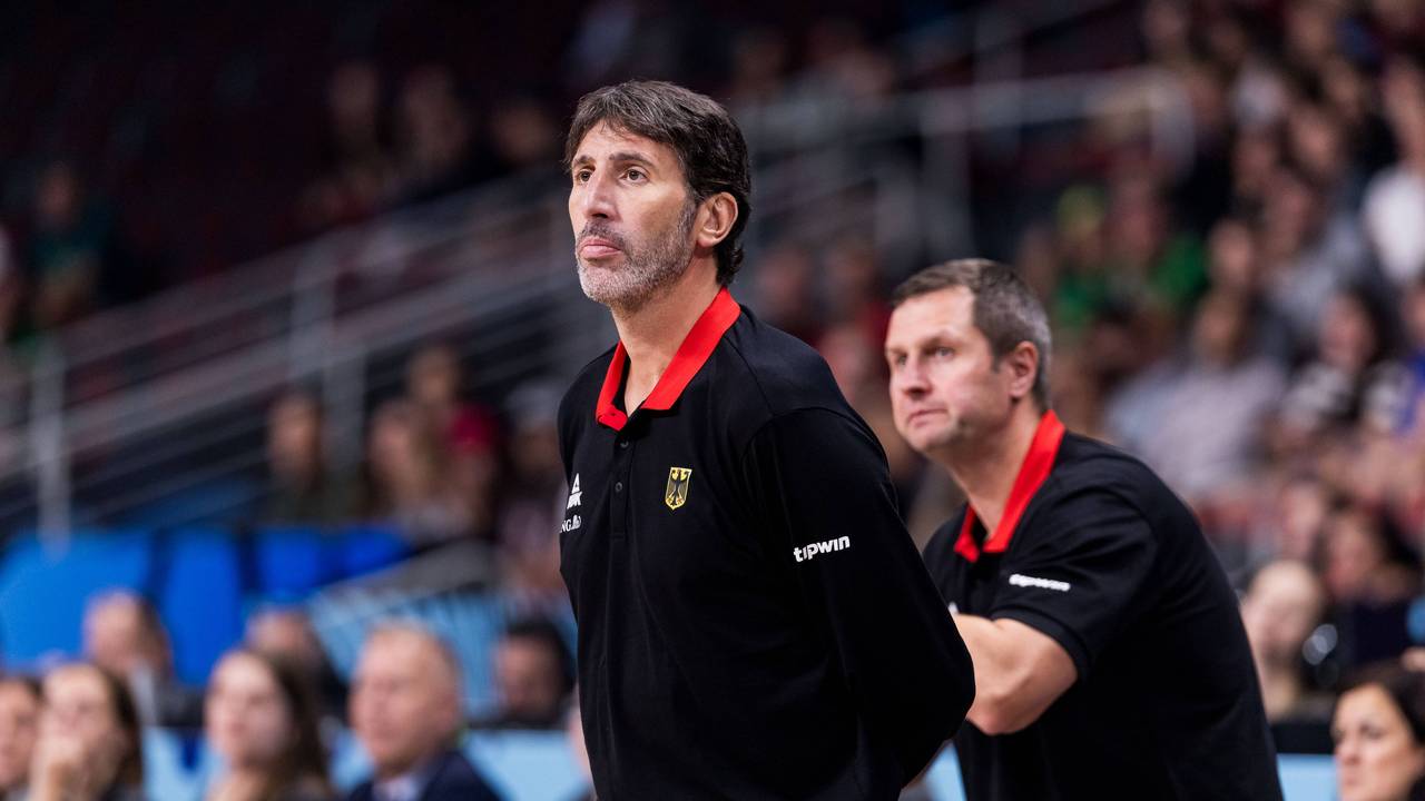 Àlex Mumbrú beim Deutschland-Spiel gegen Portugal bei der Basketball-EM.