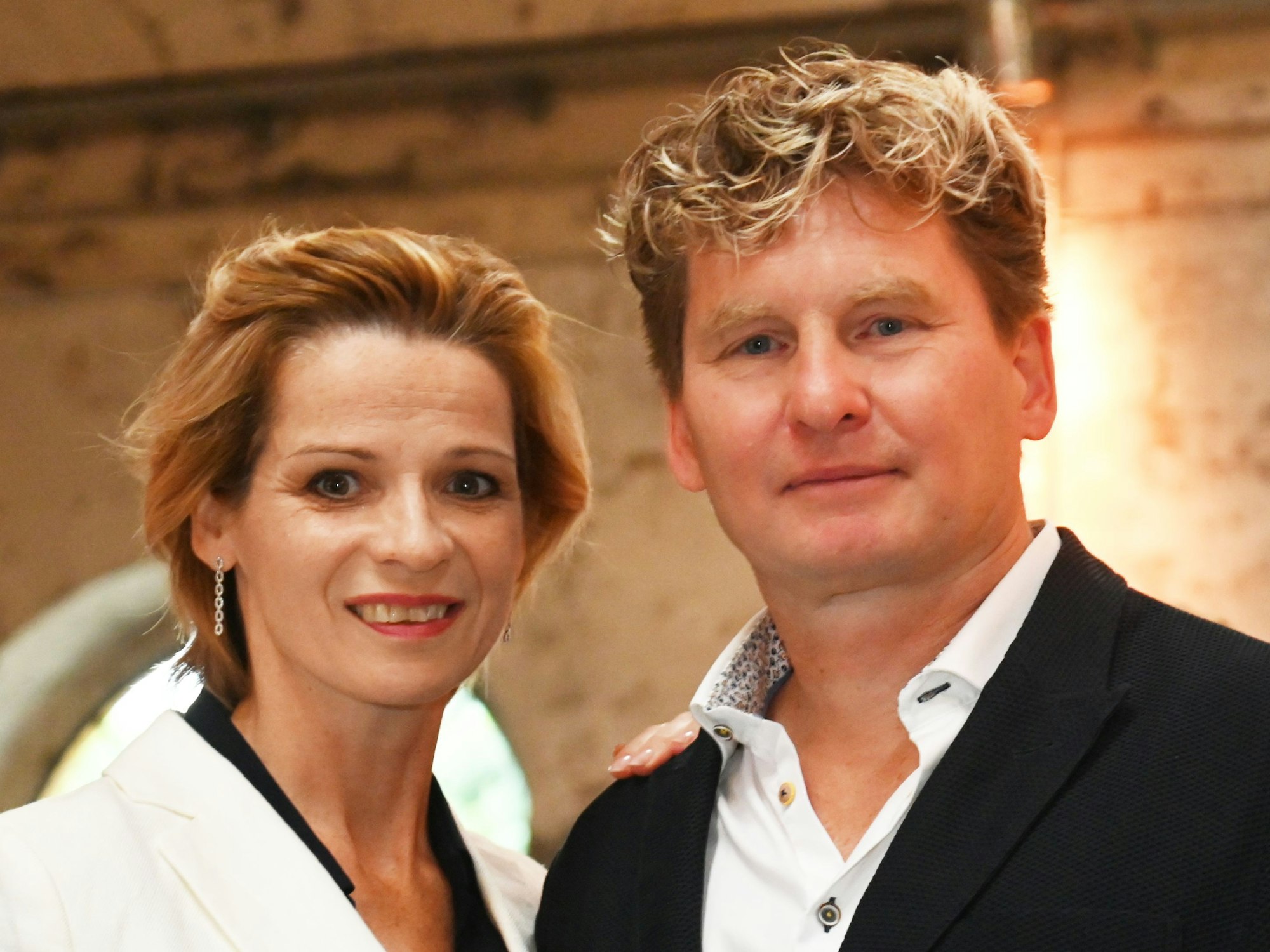 Katja und Ilja Smitt vom Kölner Weihnachtscircus.