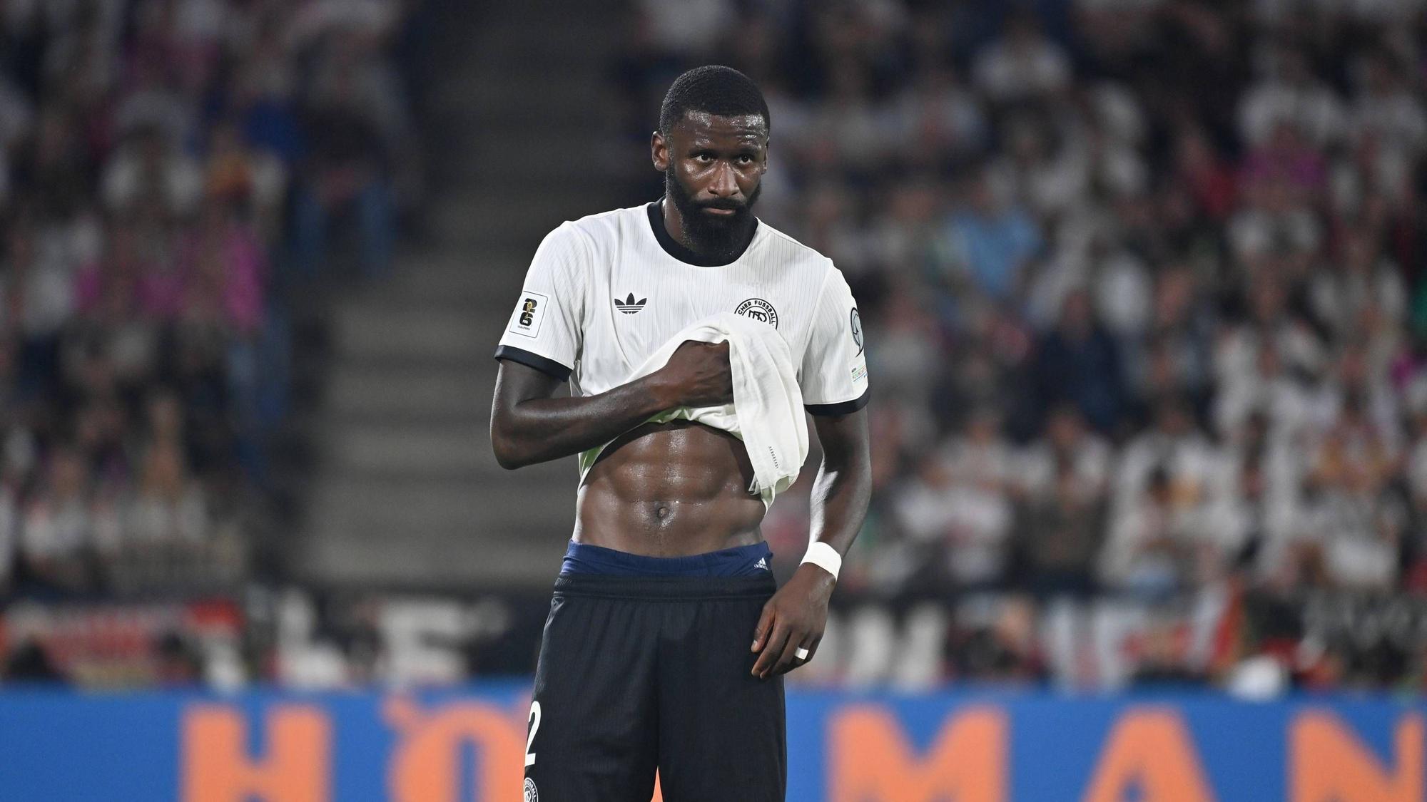 Antonio Rüdiger im Deutschland-Spiel gegen Nordirland.