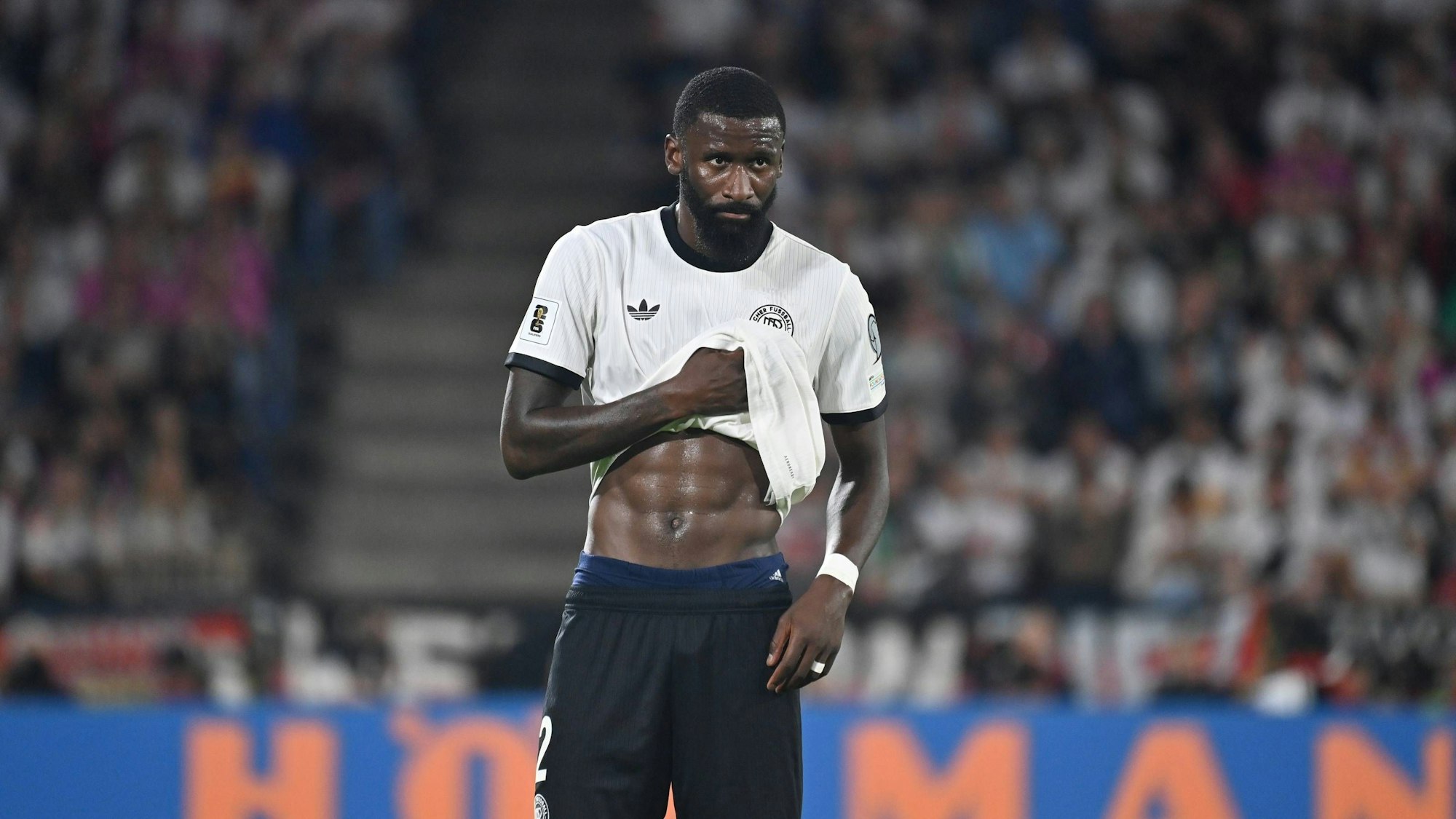 Antonio Rüdiger im Deutschland-Spiel gegen Nordirland.