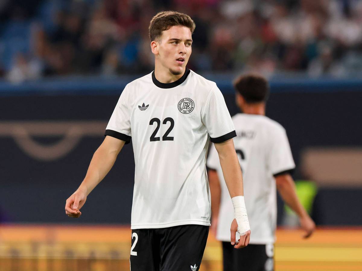FC-Profi Said El Mala am Dienstagabend (9. September 2025) beim U21-Länderspiel gegen Lettland.