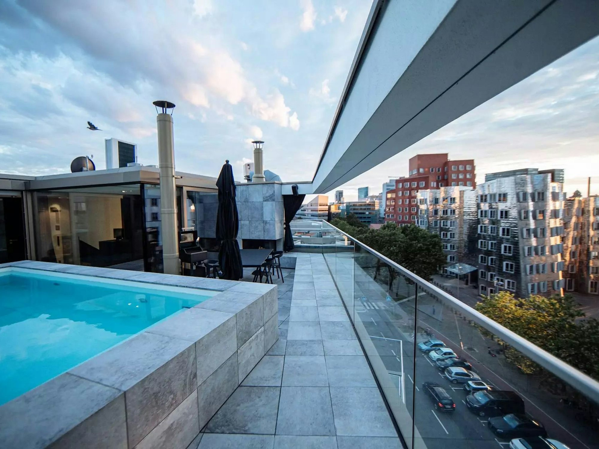 Deutschlands exklusivste Mietwohnung liegt im Düsseldorfer Medienhafen