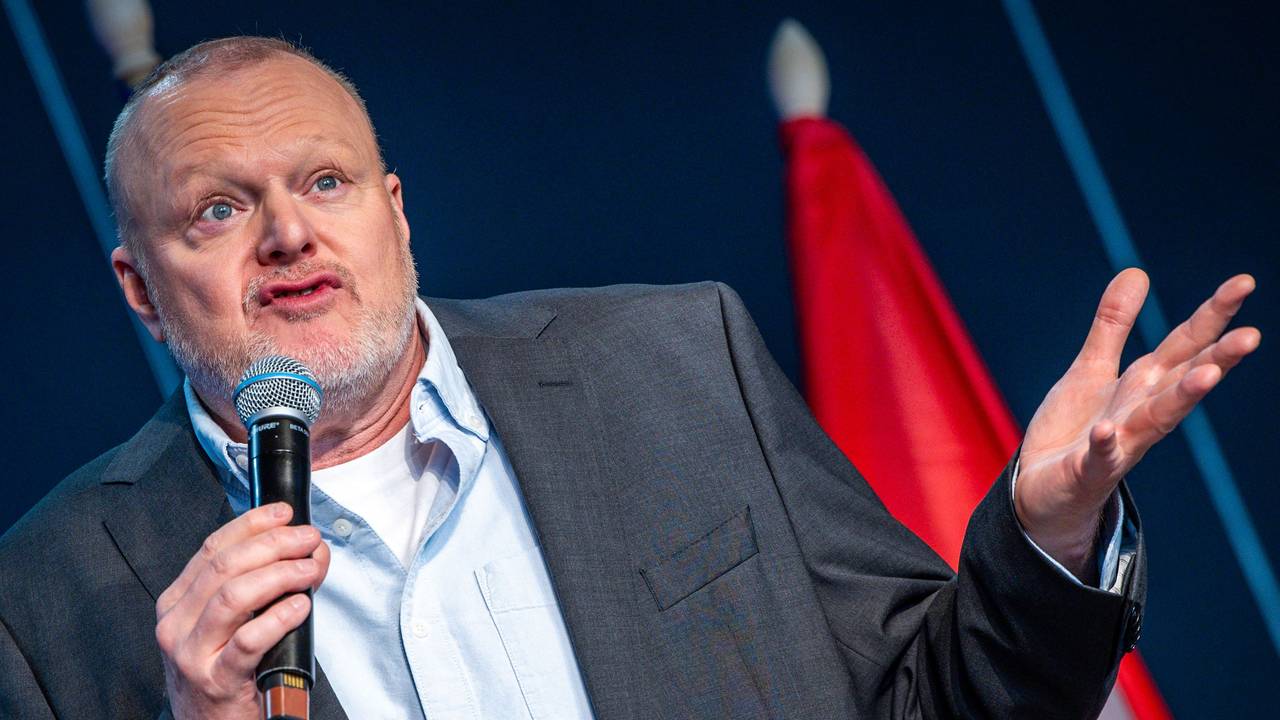 Entertainer Stefan Raab am Rande des Eurovision Song Contest (ESC) 2025