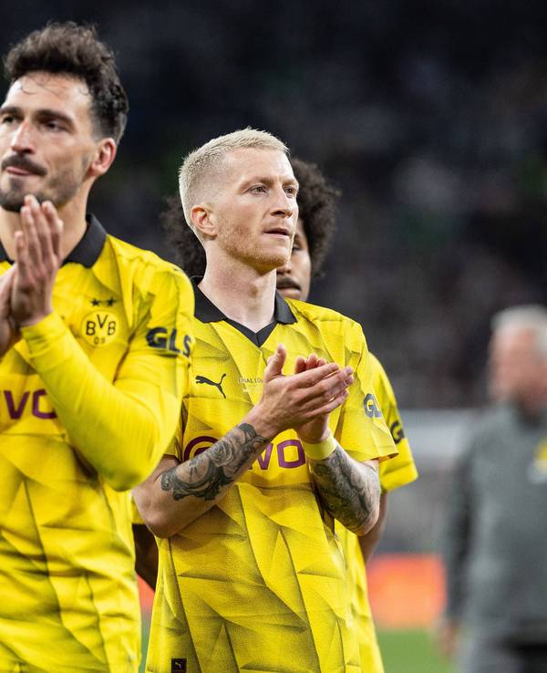 Marco Reus und Mats Hummels nach dem verlorenen Champions-League-Finale.