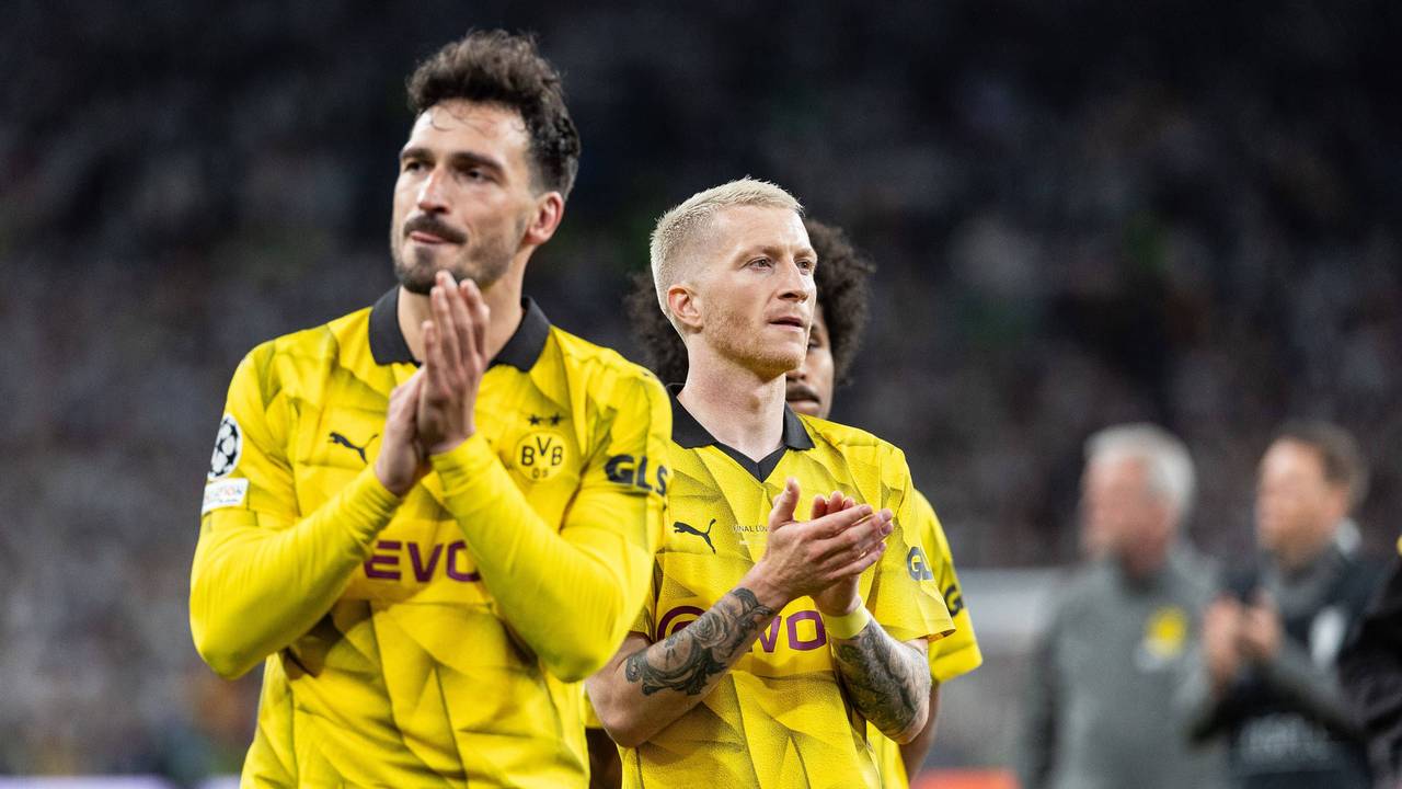 Marco Reus und Mats Hummels nach dem verlorenen Champions-League-Finale.