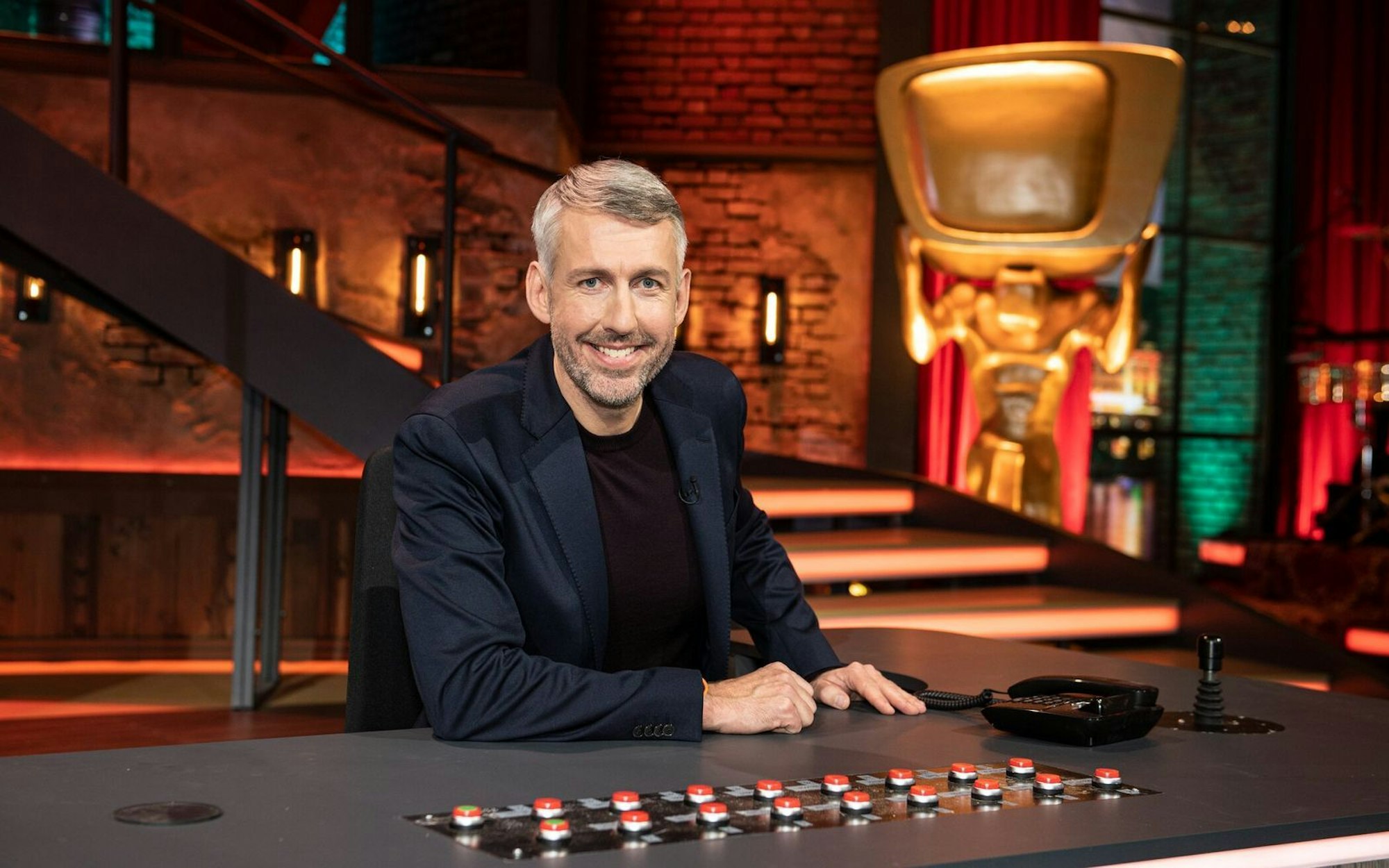 Sebastian Puffpaff muss mit „TV total“ vermutlich nicht ins Quoten-Duell mit Stefan Raab. (Bild: ProSieben/Willi Weber)