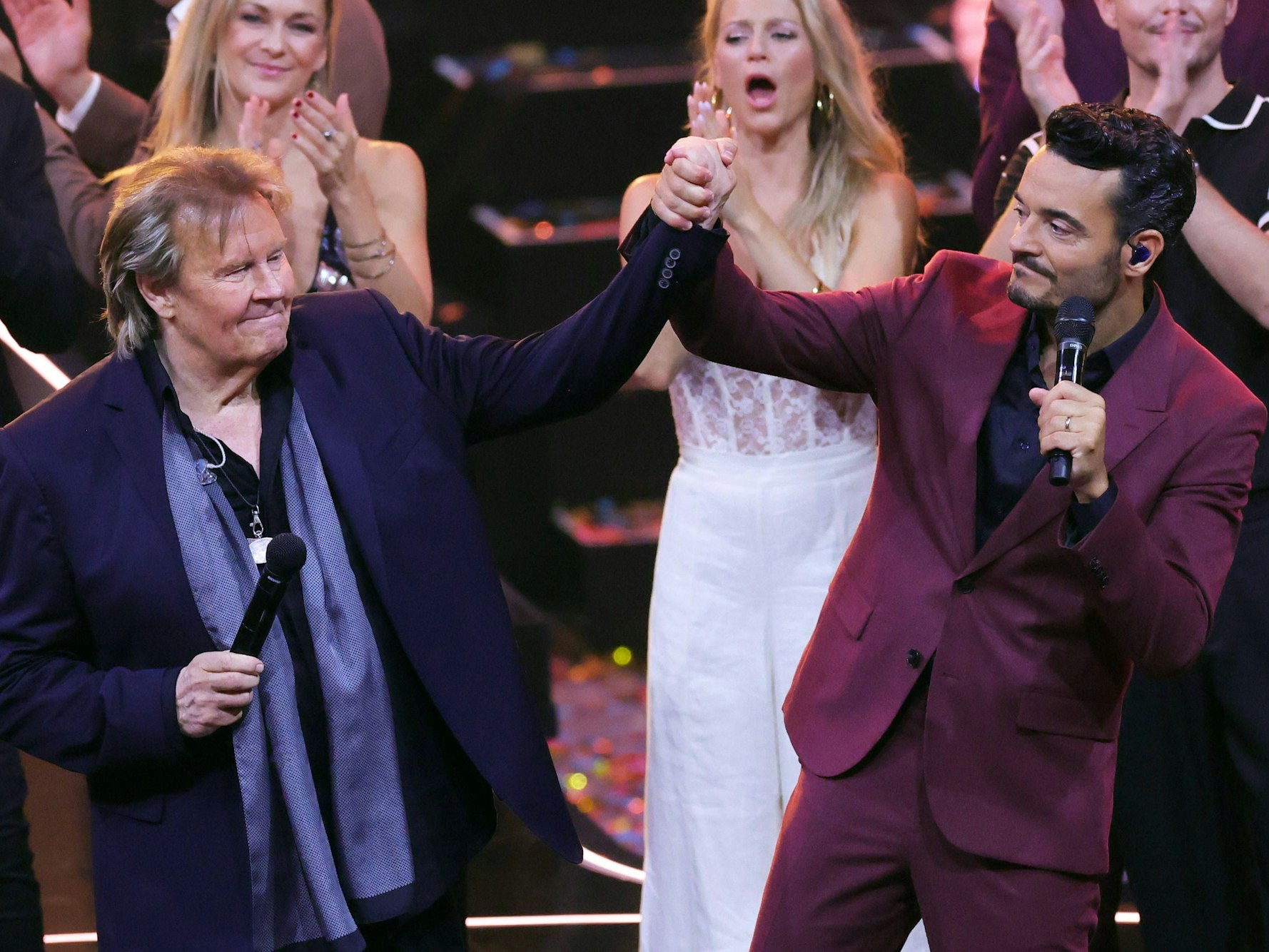 Die Giovanni-Zarrella-Show: Giovanni Zarrella und Howard Carpendale.