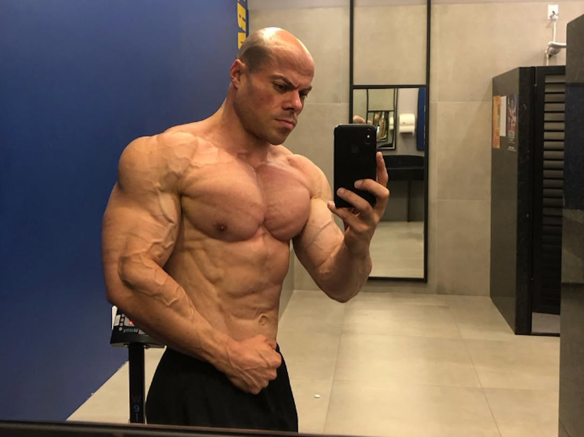Valter de Vargas Aita, Bodybuilder aus Brasilien.