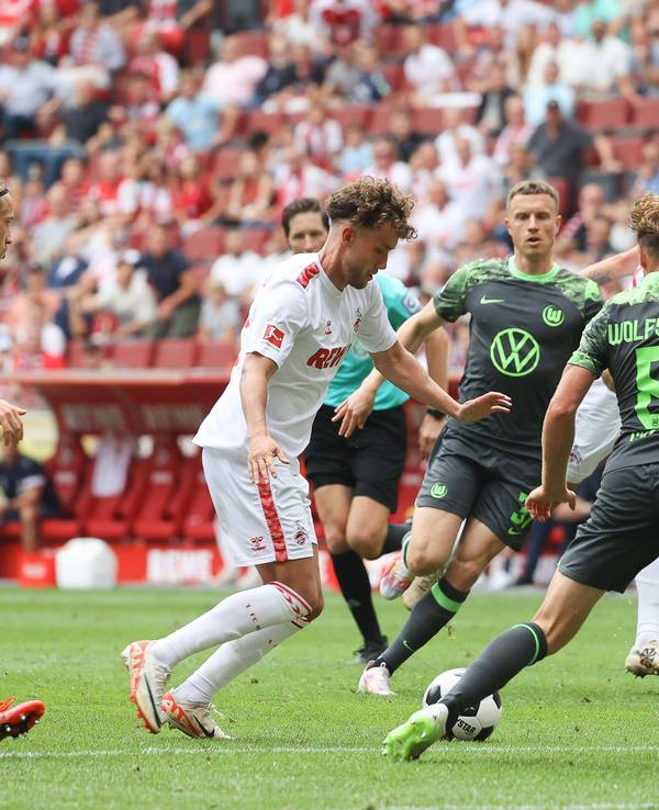 Luca Waldschmidt im Spiel gegen Wolfsburg.