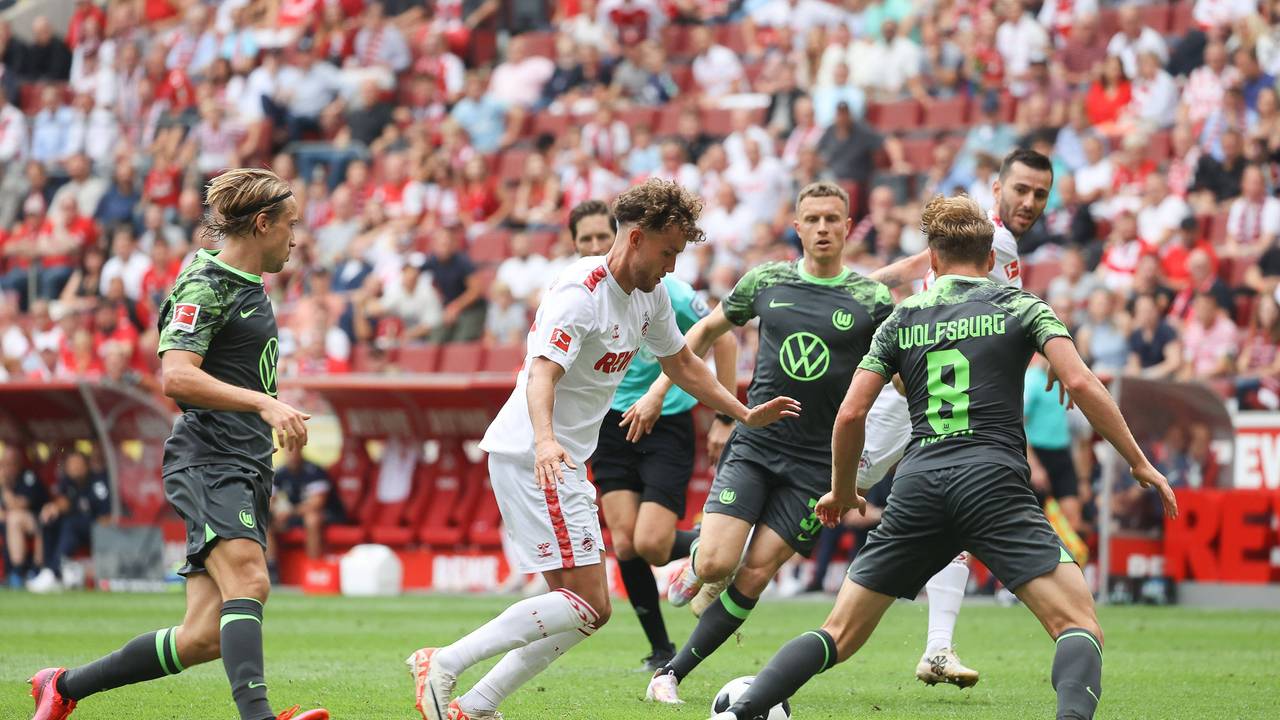 Luca Waldschmidt im Spiel gegen Wolfsburg.