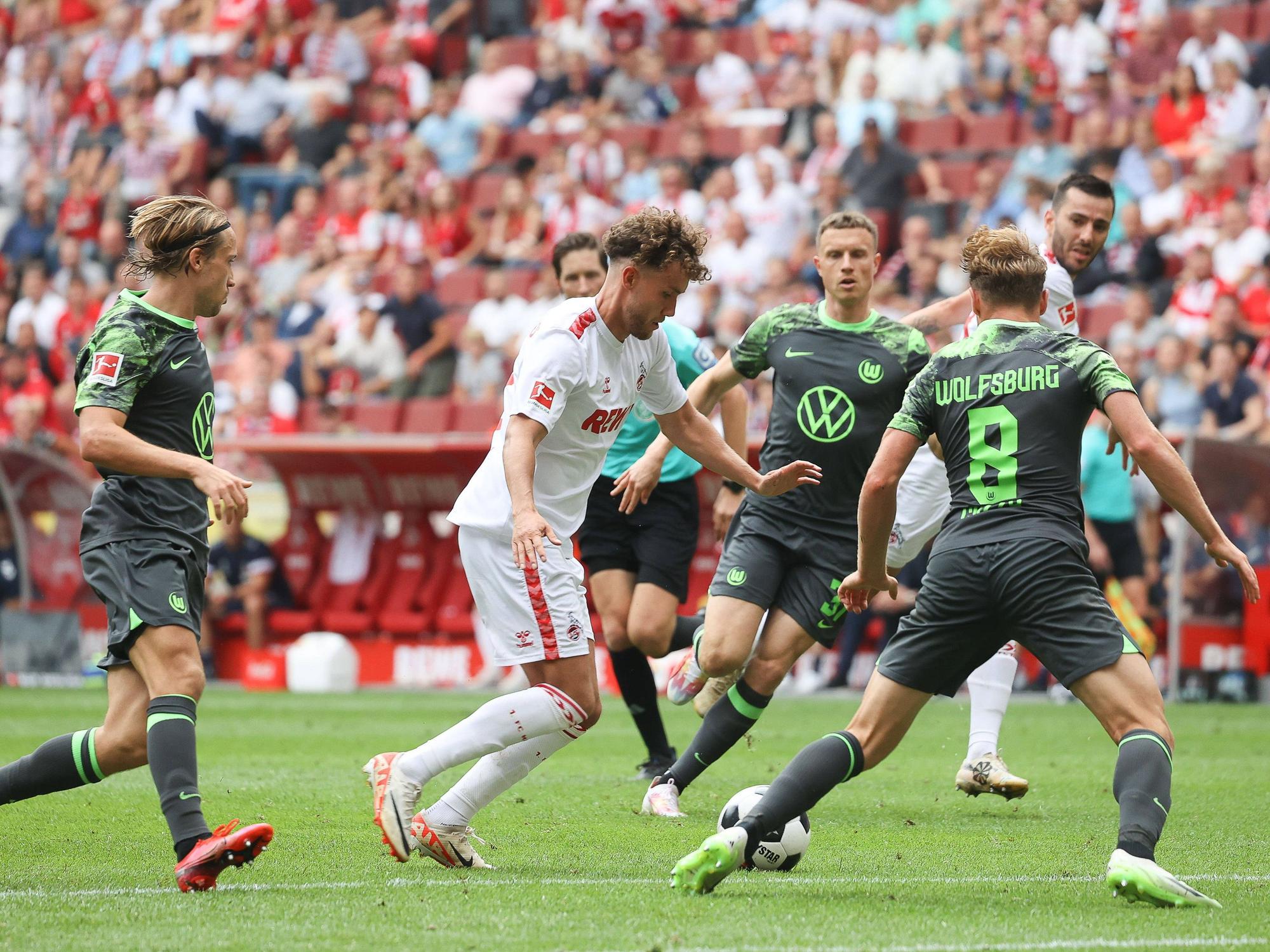 Luca Waldschmidt im Spiel gegen Wolfsburg.