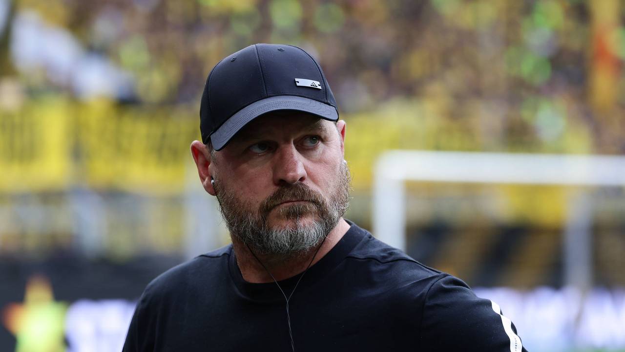Steffen Baumgart beim Spiel Borussia Dortmund gegen Union Berlin am 31. August 2025.