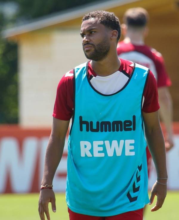 Linton Maina im Trainingslager.