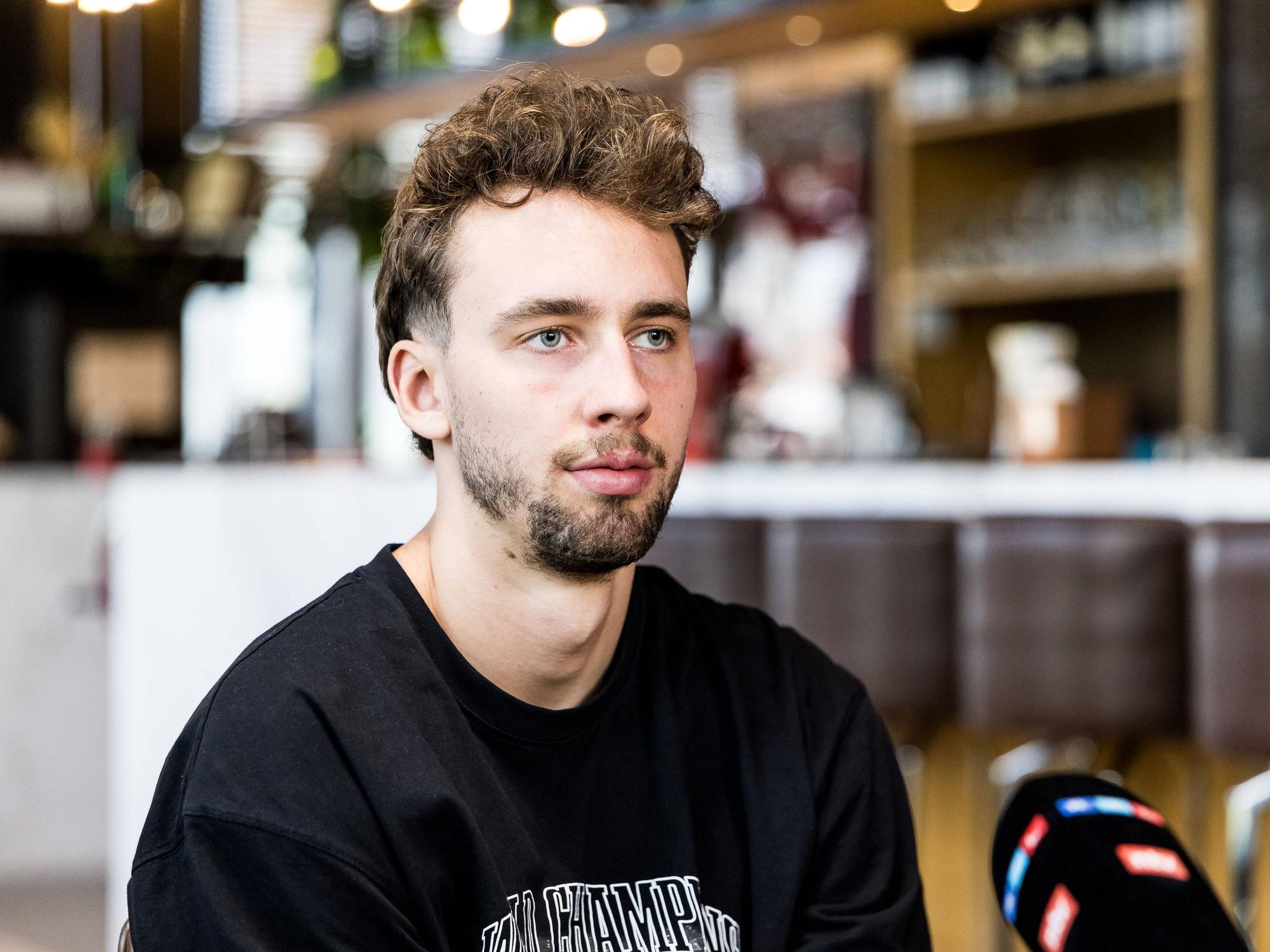 Franz Wagner bei der Medienrunde am 11. September 2025.