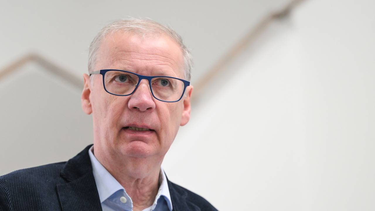 Der Moderator Günther Jauch besucht die Ausstellung «How To Catch A Nazi. Operation Finale: Die Ergreifung und der Prozess von Adolf Eichmann» im Filmmuseum Potsdam.