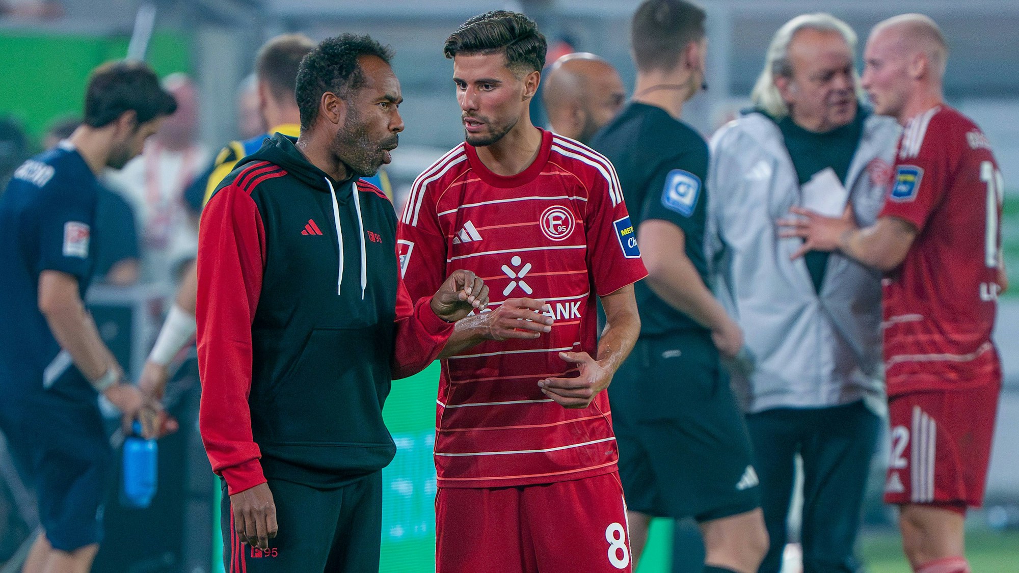 Trainer Daniel Thioune von Fortuna Düsseldorf.