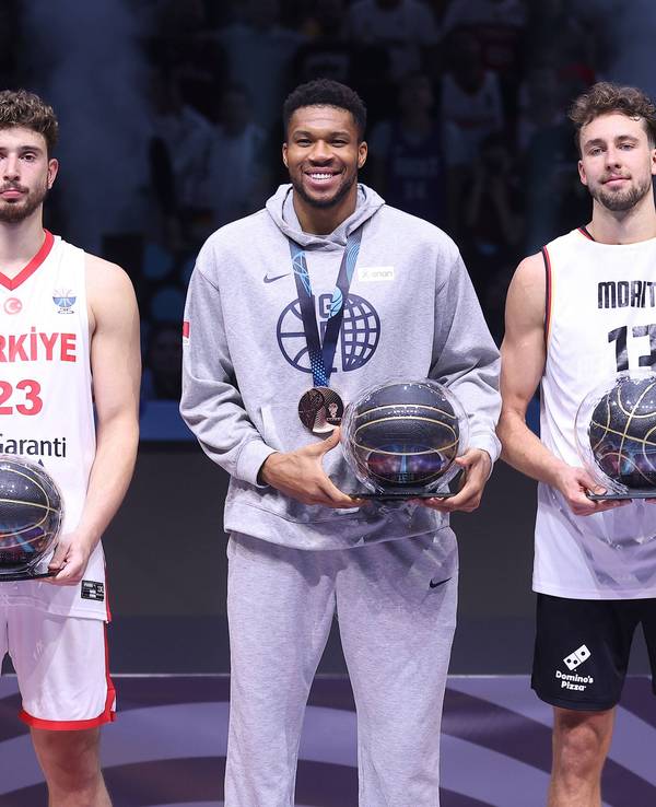 Franz Wagner und Dennis Schröder bei der Wahl des All-Star-Teams.