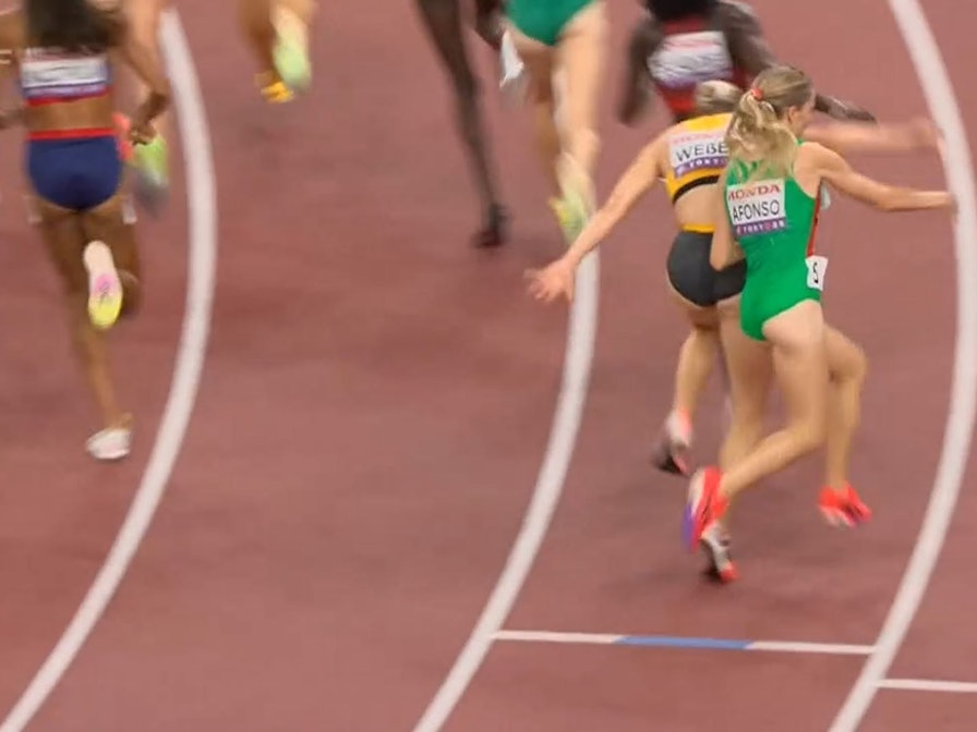 Nele Weßel kommt bei der Leichtathletik-WM aus dem Tritt.