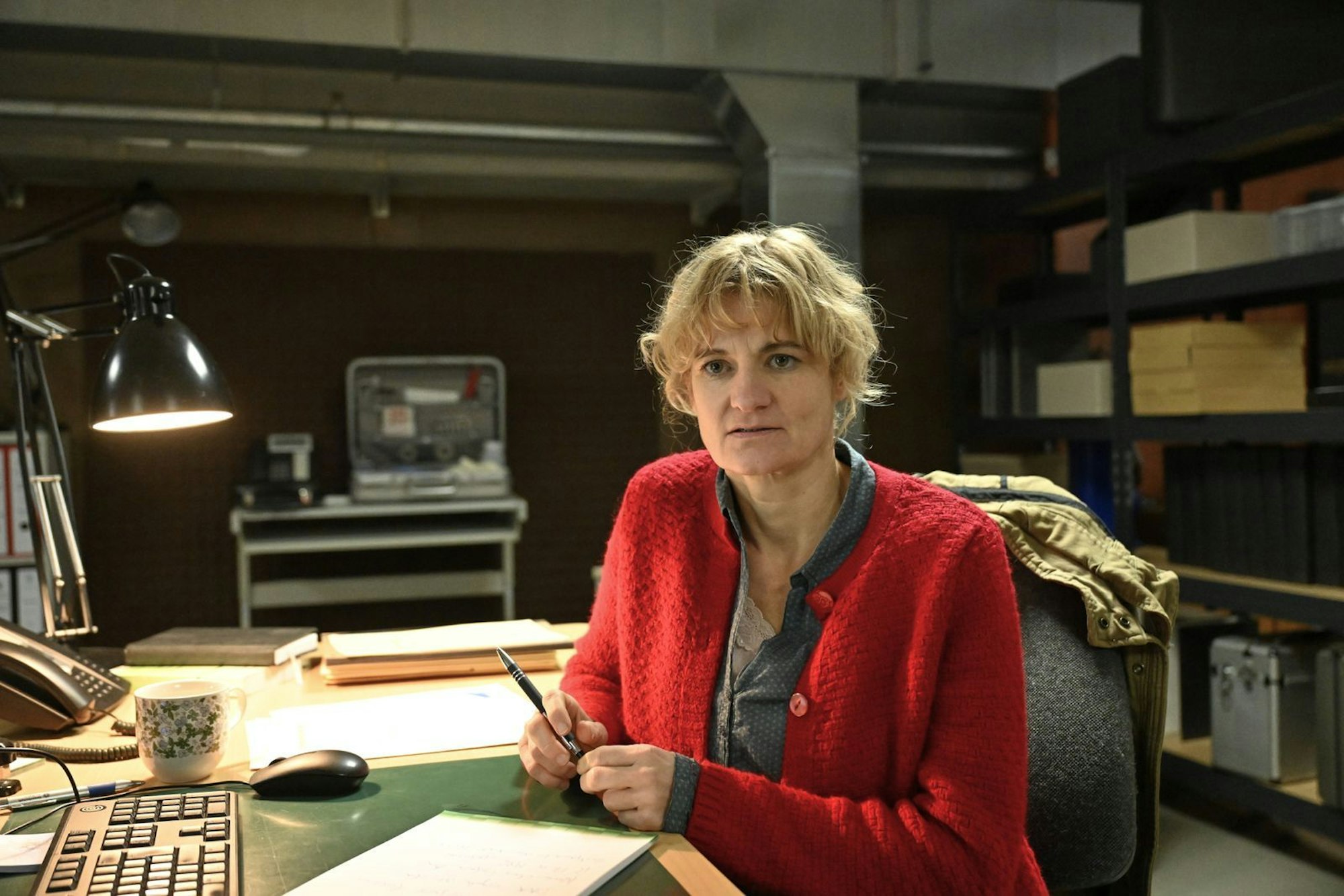 Eli Wasserscheid ist die einzige Fränkin im Hauptensemble des Franken-“Tatort“ und seit dem ersten Fall als Kommissarin Wanda Goldwasser dabei. (Bild: BR/Hager Moss Film GmbH/Bernd Schuller)