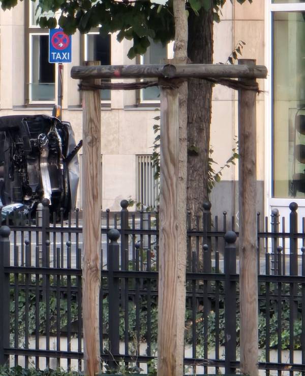 Das Foto zeigt den Unfallort am Kaiser-Wilhelm-Ring.