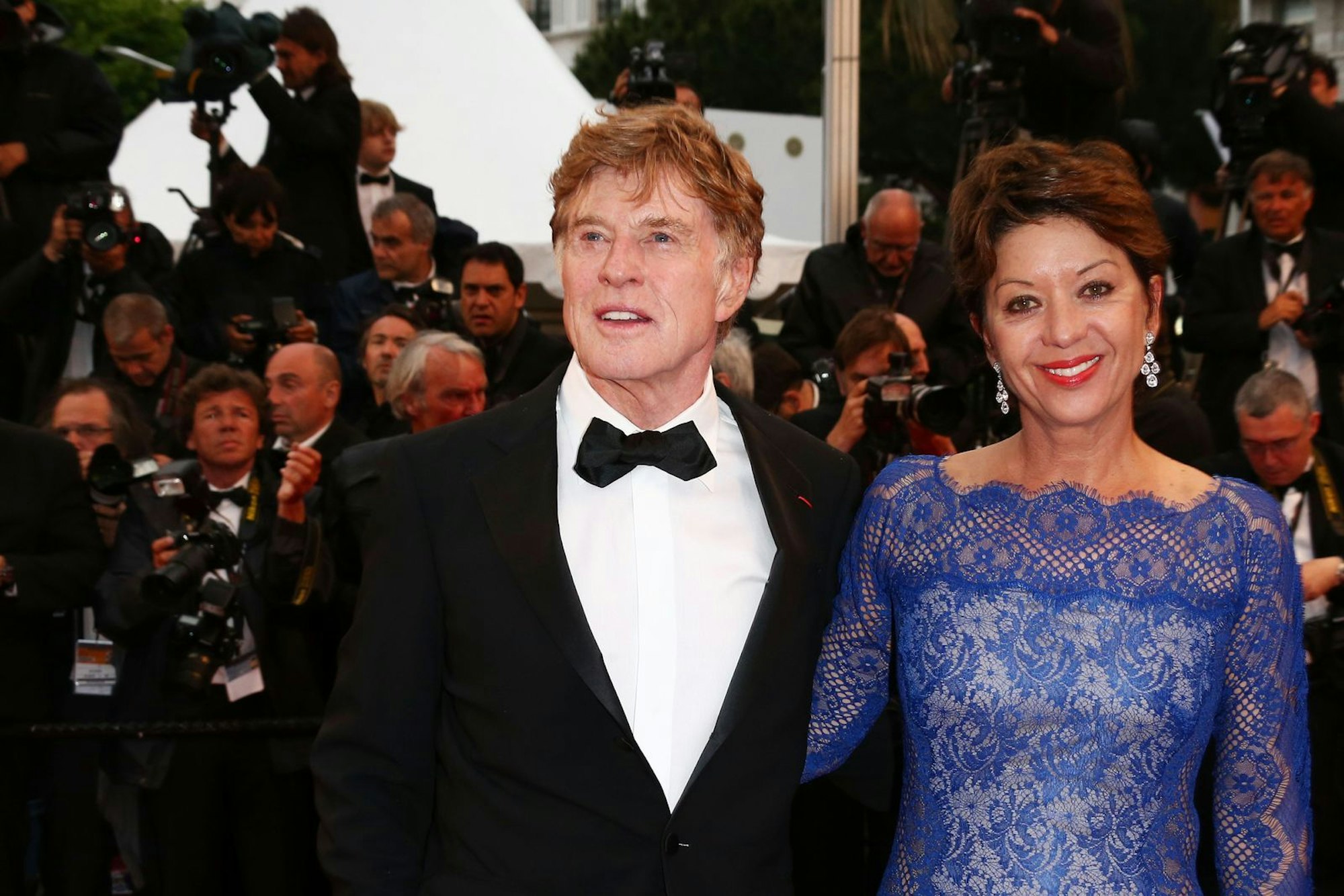 Seit 2009 war Sibylle Szaggars die Frau an der Seite von Robert Redford. (Bild: Andreas Rentz/Getty Images)