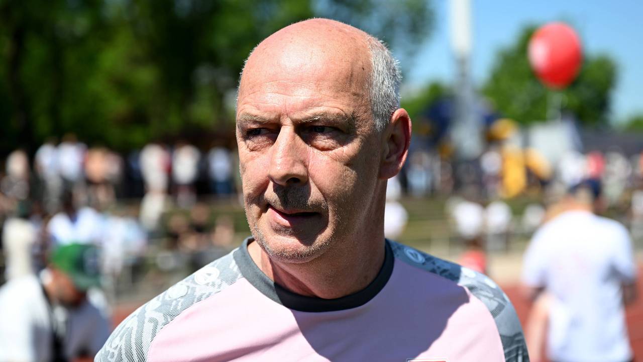 Mario Basler bei einem Benefizspiel.