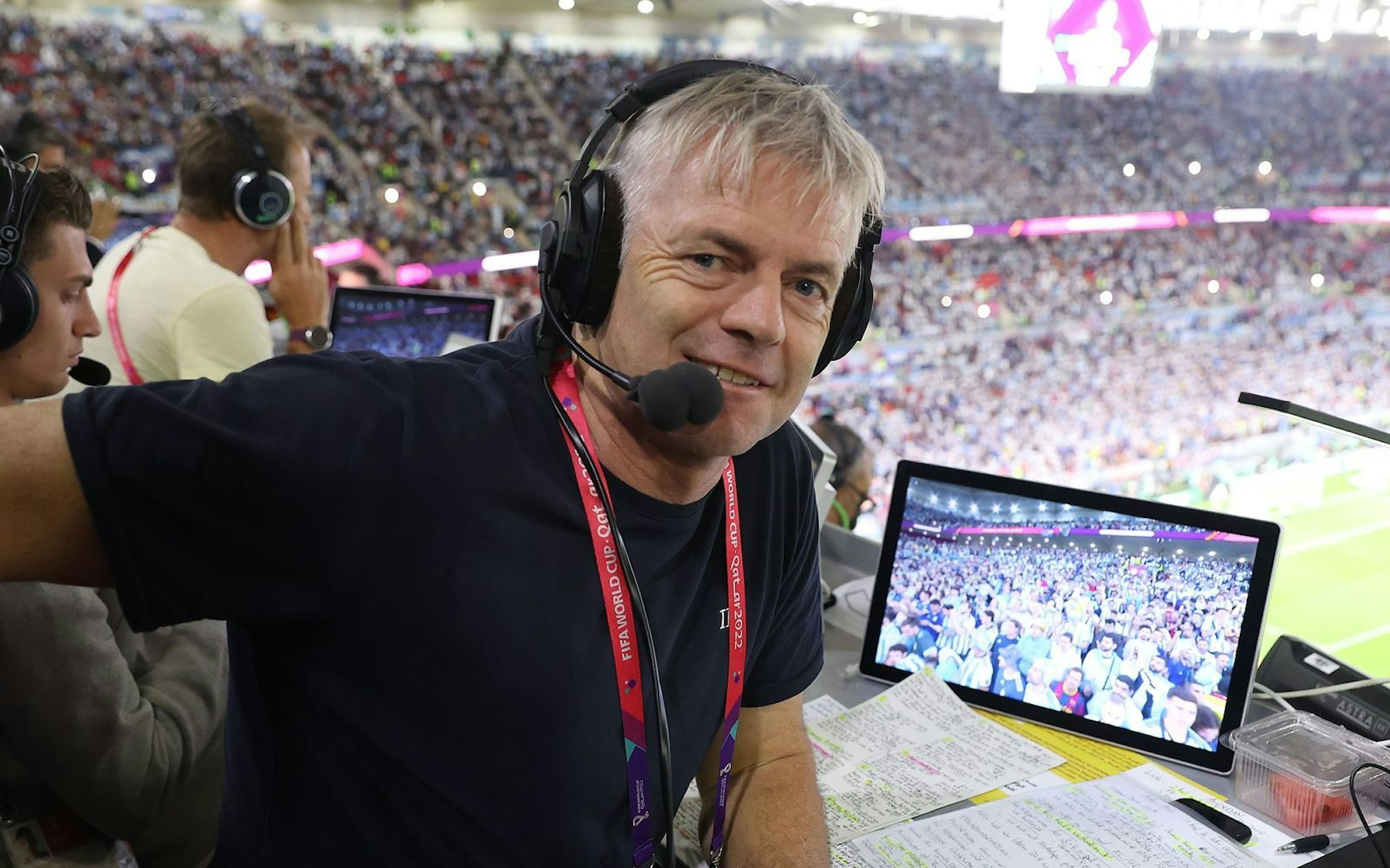 Tom Bartels erinnerte sich in einem Podcast-Gespräch an einen körperlichen Zusammenbruch nach seinem größten beruflichen Moment. (Bild: 2022 Getty Images/Alexander Hassenstein)