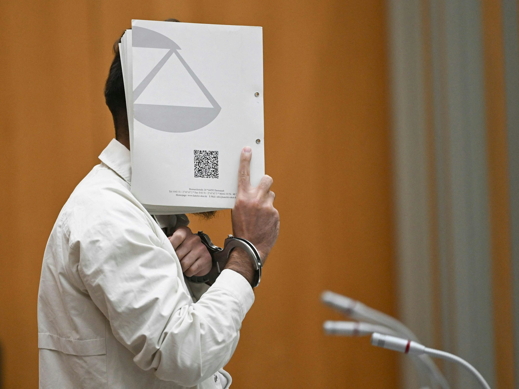 Der Angeklagte Sulaiman A. im Gerichtssaal.