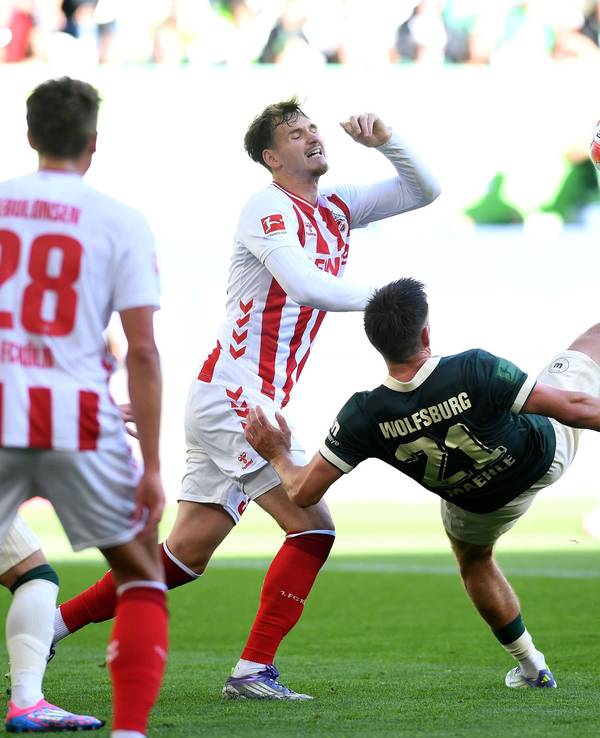 Rav van den Berg im Spiel gegen Wolfsburg.
