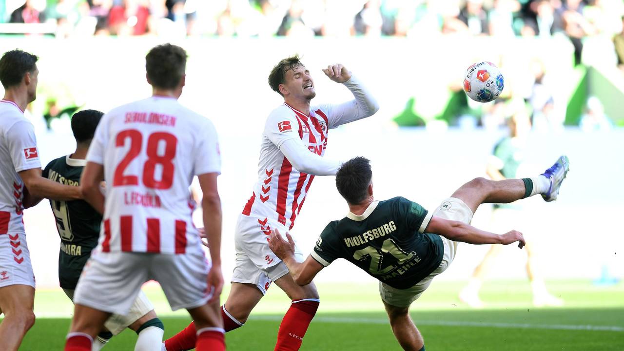 Rav van den Berg im Spiel gegen Wolfsburg.