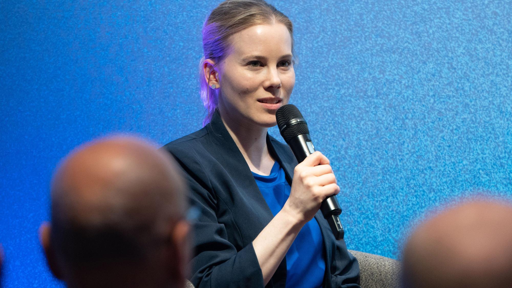 Journalistin und Autorin Julia Ruhs (hier am 17. September in Kiel)