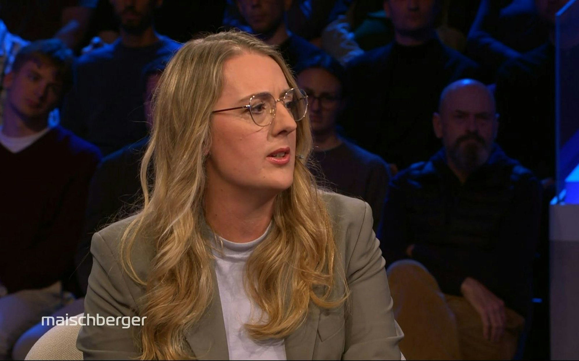 Grünen-Fraktionschefin Katharina Dröge sagt: „Der Ausbau der erneuerbaren Energien senkt die Strompreise.“ (Bild: ARD)