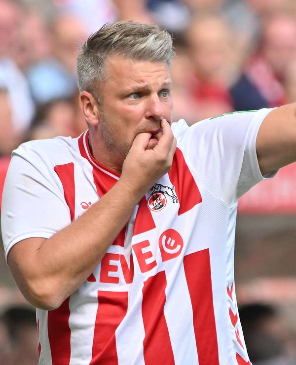 Lukas Kwasniok beim Spiel gegen Mainz.