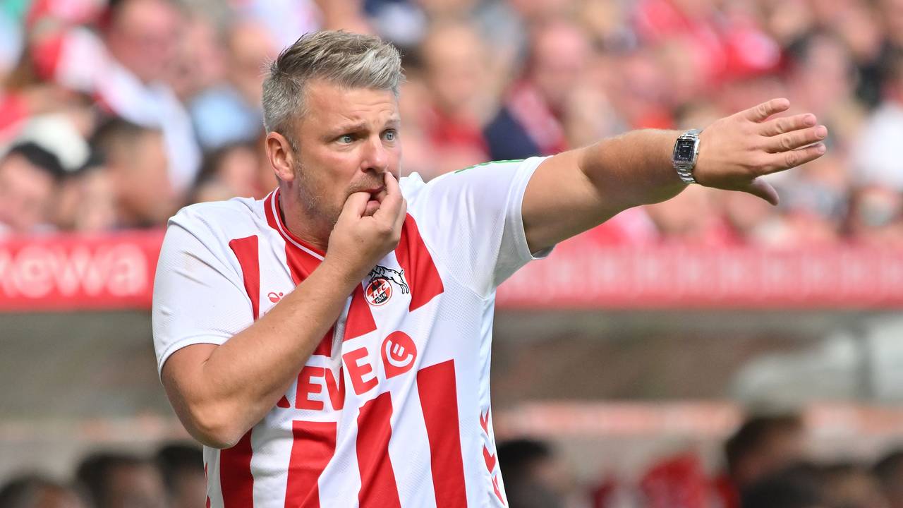 Lukas Kwasniok beim Spiel gegen Mainz.