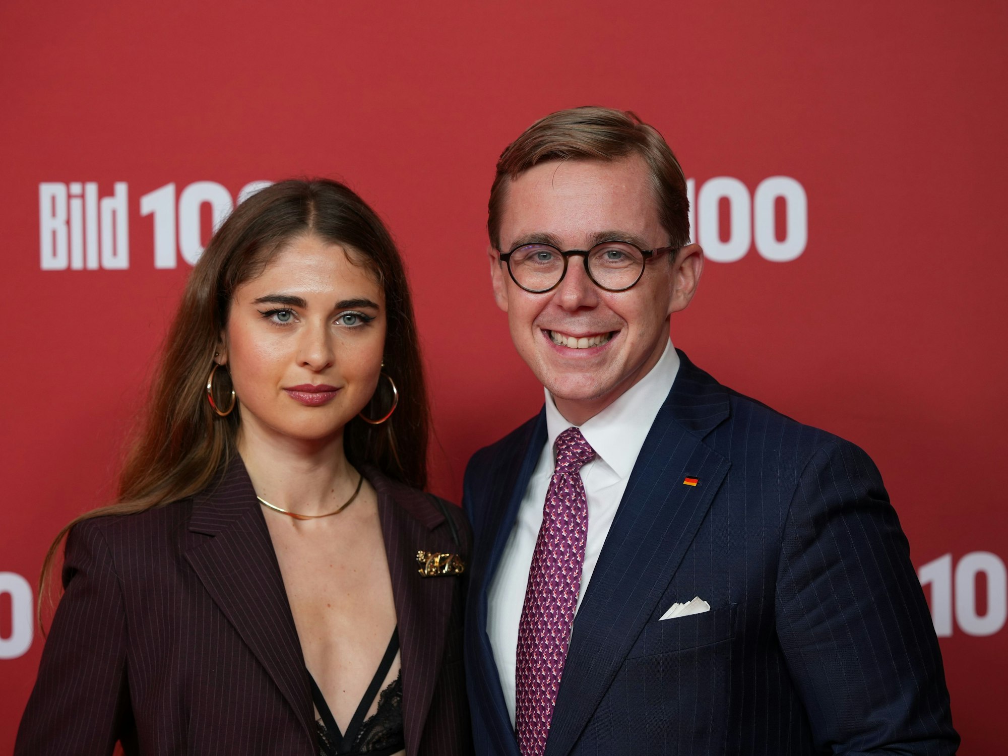 Philipp Amthor und seine Freundin Dr. Carlotta Voss