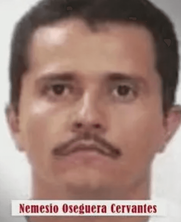 Fahndungsfoto von Nemesio Oseguera Cervantes, „El Mencho“.