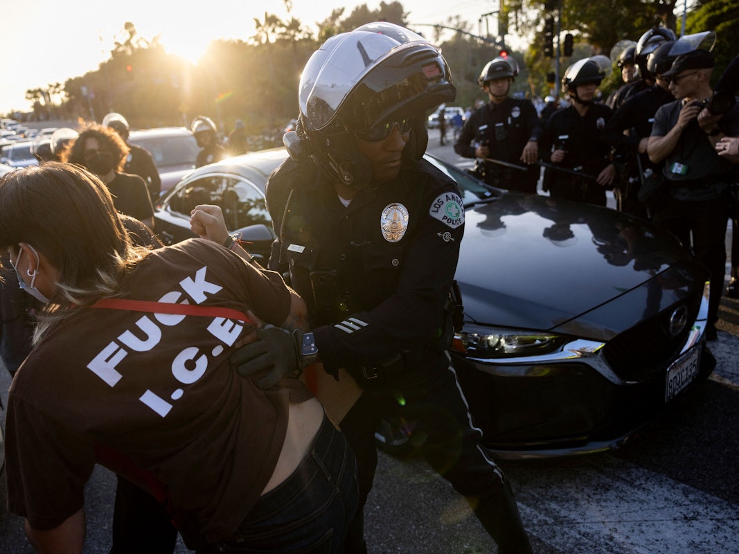 Proteste in Los Angeles gegen Trumps ICE