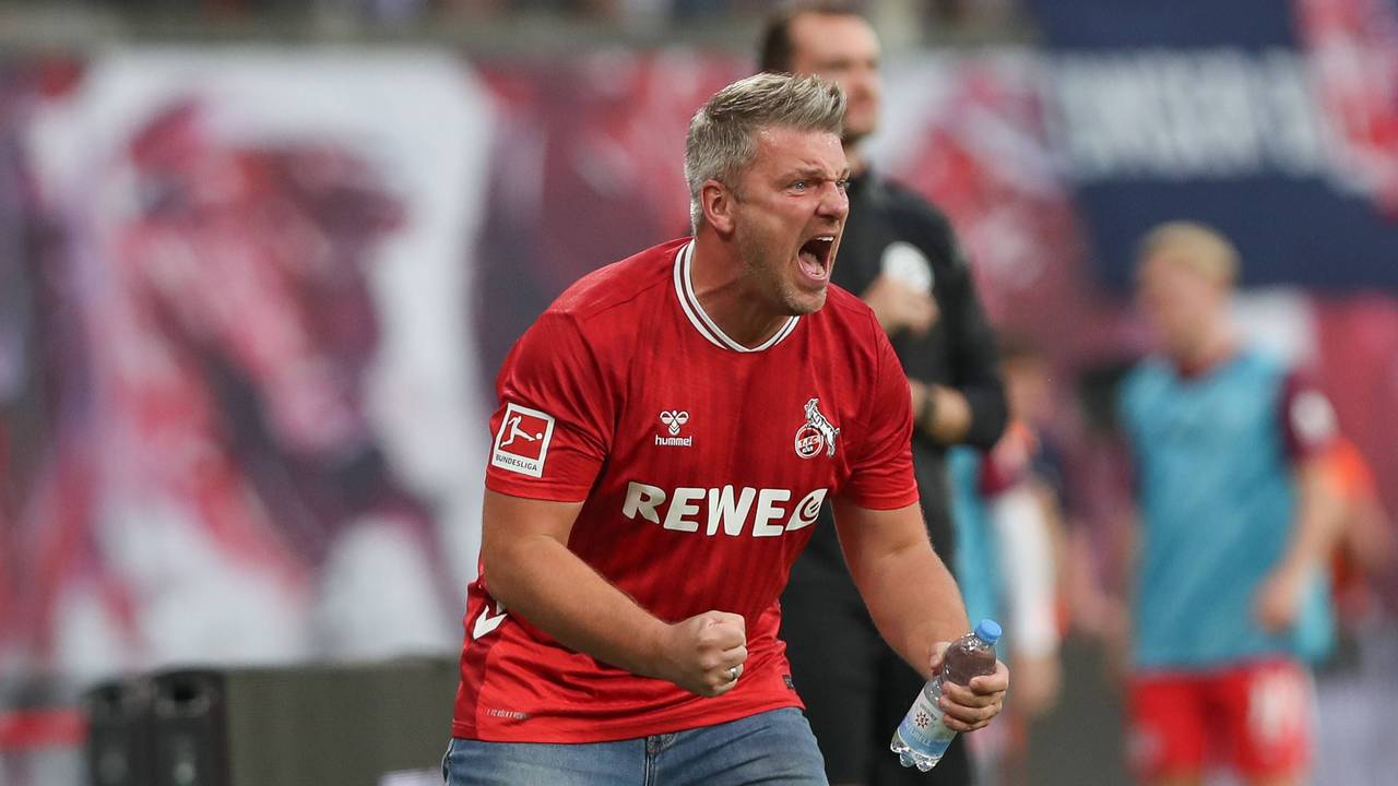 Lukas Kwasniok bejubelt einen Treffer.