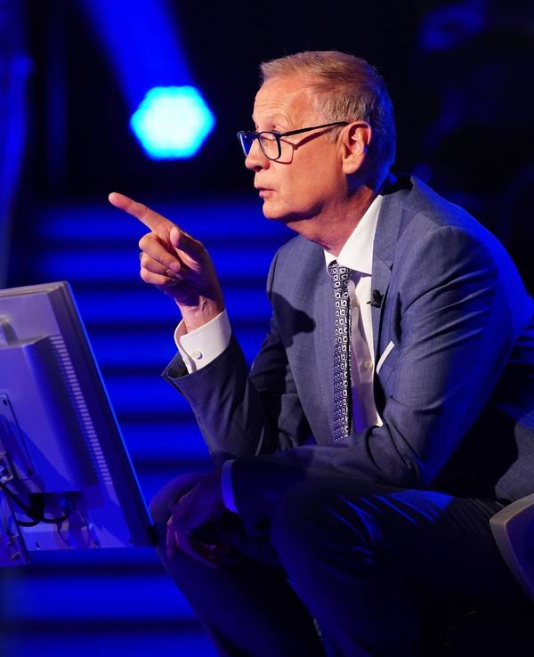 Moderator Günther Jauch.