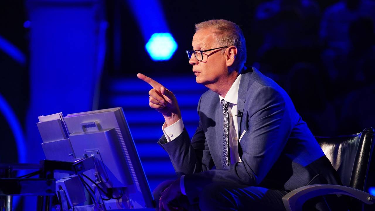 Moderator Günther Jauch.