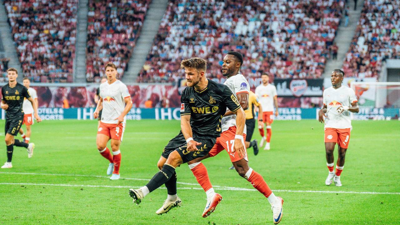 Jan Thielmann im Spiel gegen Leipzig.