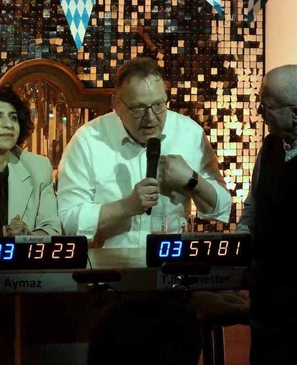 Berivan Aymaz, Torsten Burmester und Hugo Winkels im ExCorner
