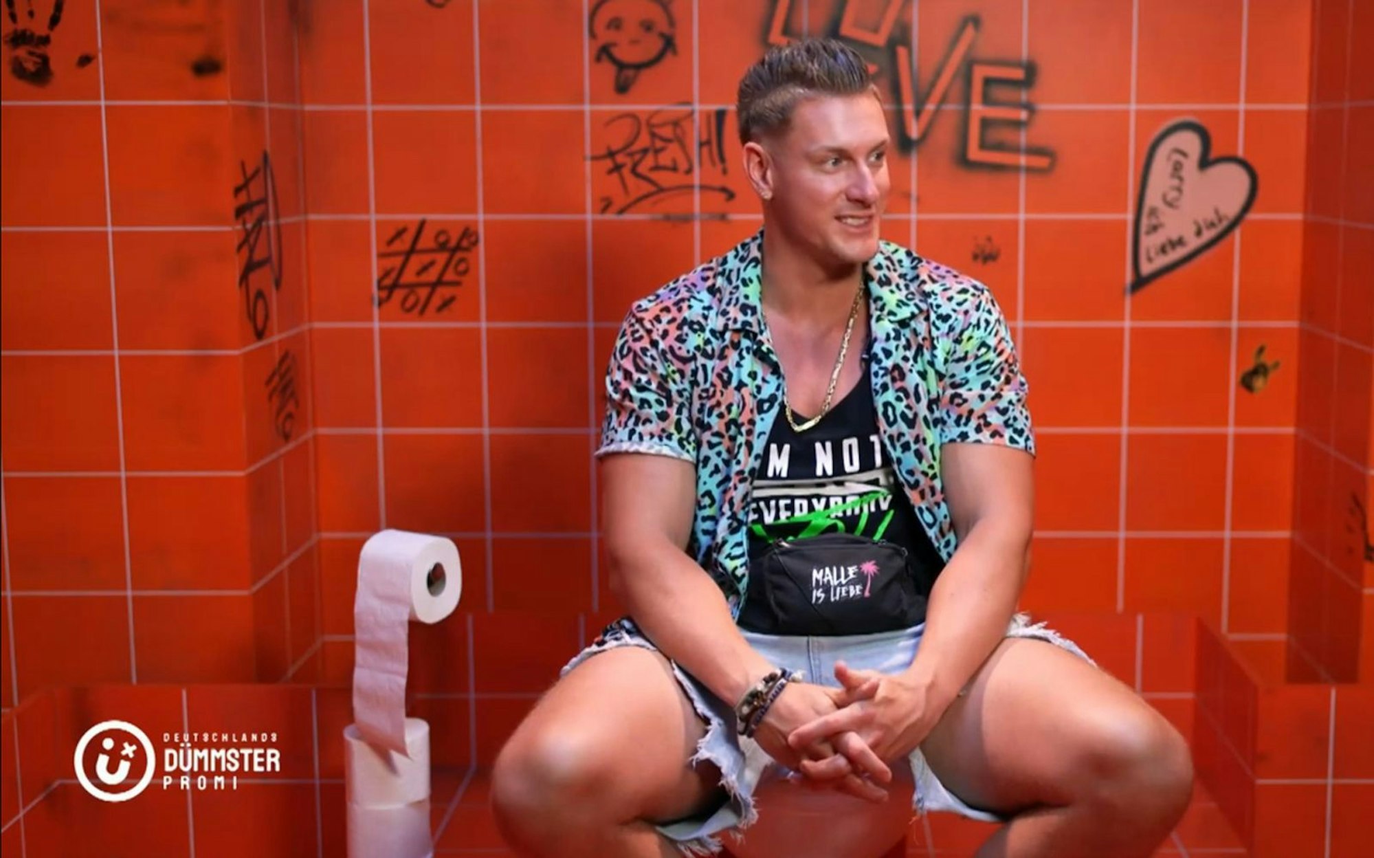 Reality-TV-Star Calvin Kleinen will Alessia helfen. (Bild: ProSieben)