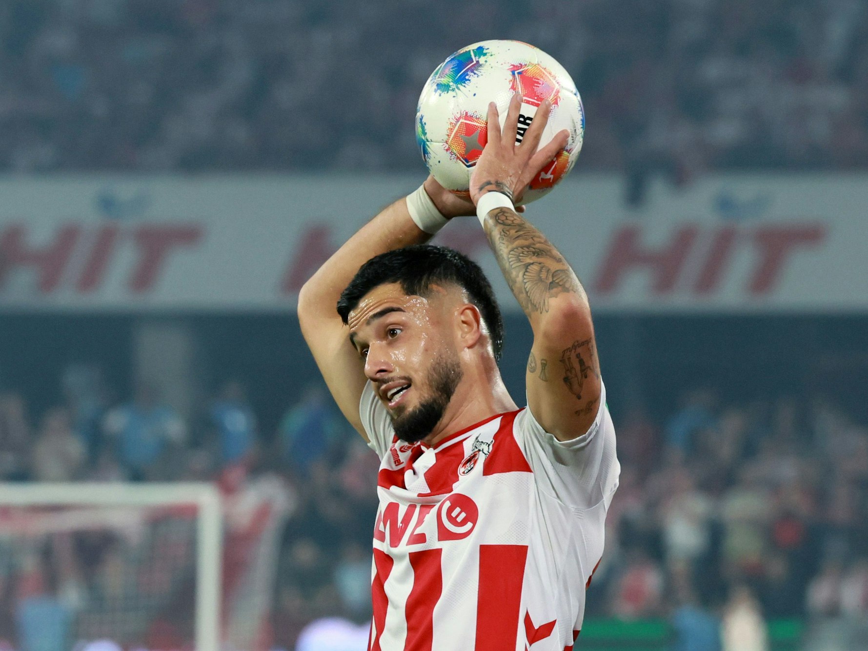 Jusuf Gazibegovic im Spiel gegen Freiburg.